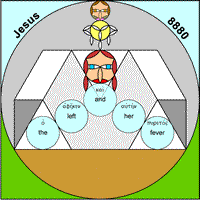 Mrk 1:31b