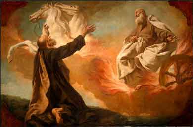 Giuseppi Angeli 1750, Elias on his sun chariot